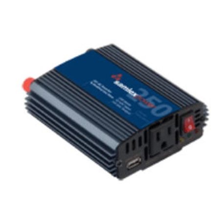 ALL POWER SUPPLY Power Inverter, Modified Sine Wave, 500 W Peak, 250 W Continuous, 1 Outlets SAM-250-12